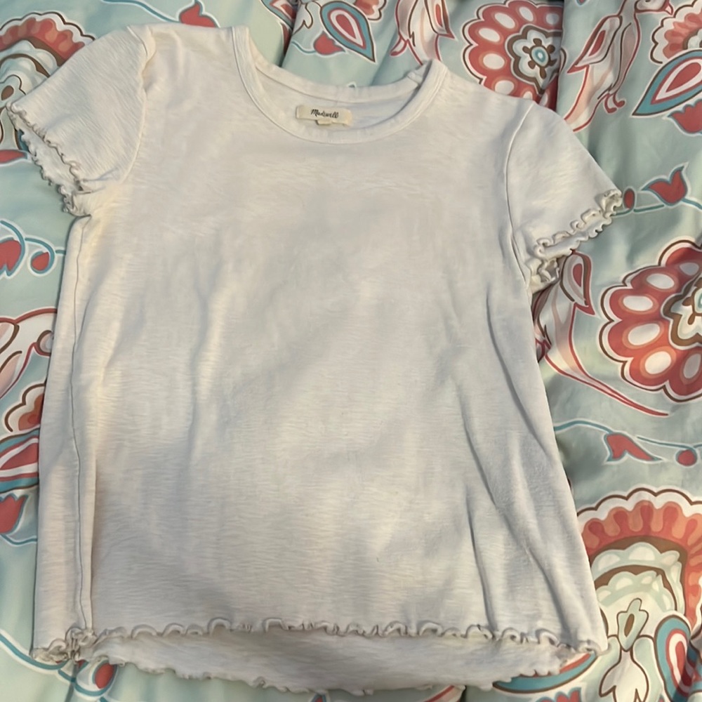 Madewell White Tee